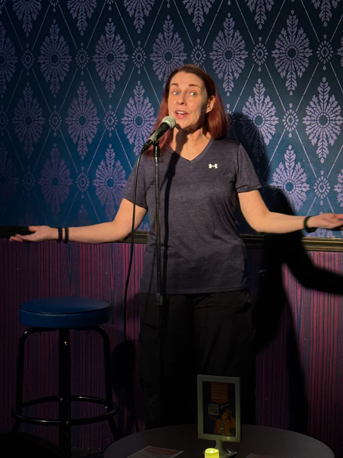 Yarnmaze performing at Hecklers Happy Hour